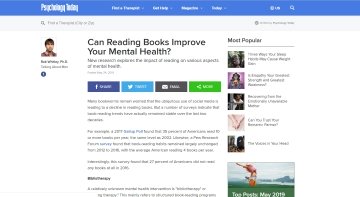 On Bibliotherapy